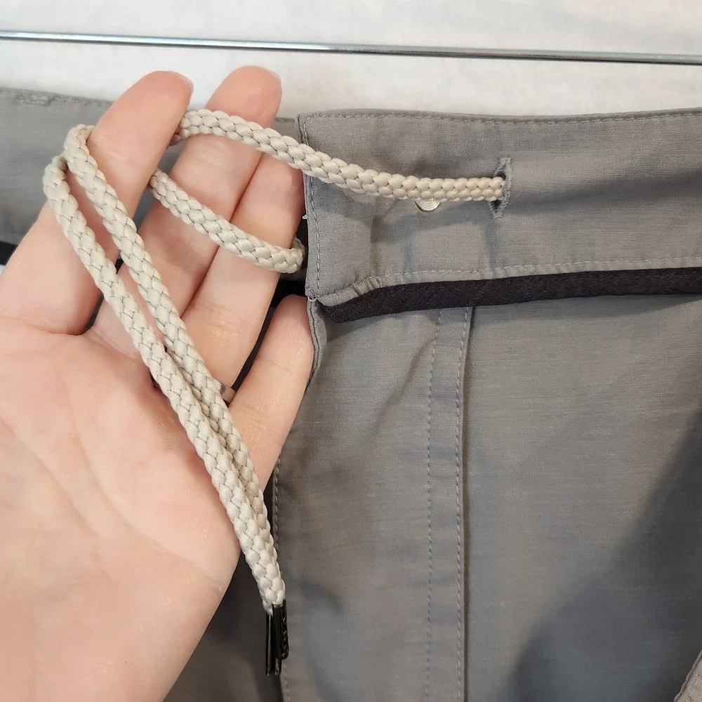 Faherty All Day Shorts Mens 36 x 8.5 Grey Hybrid Boardshorts Stretch‎ Quick Dry